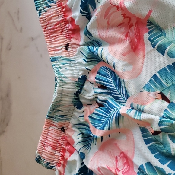 Cross Shorts Tropical Flamingo Lacrosse Shorts Size S - Picture 5 of 10